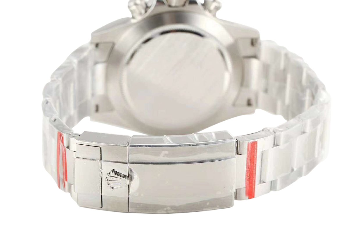 Daytona 116509 Steel and Black Dial in White Gold
